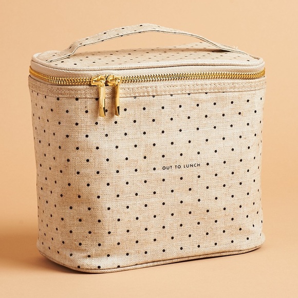 kate spade lunch bag black